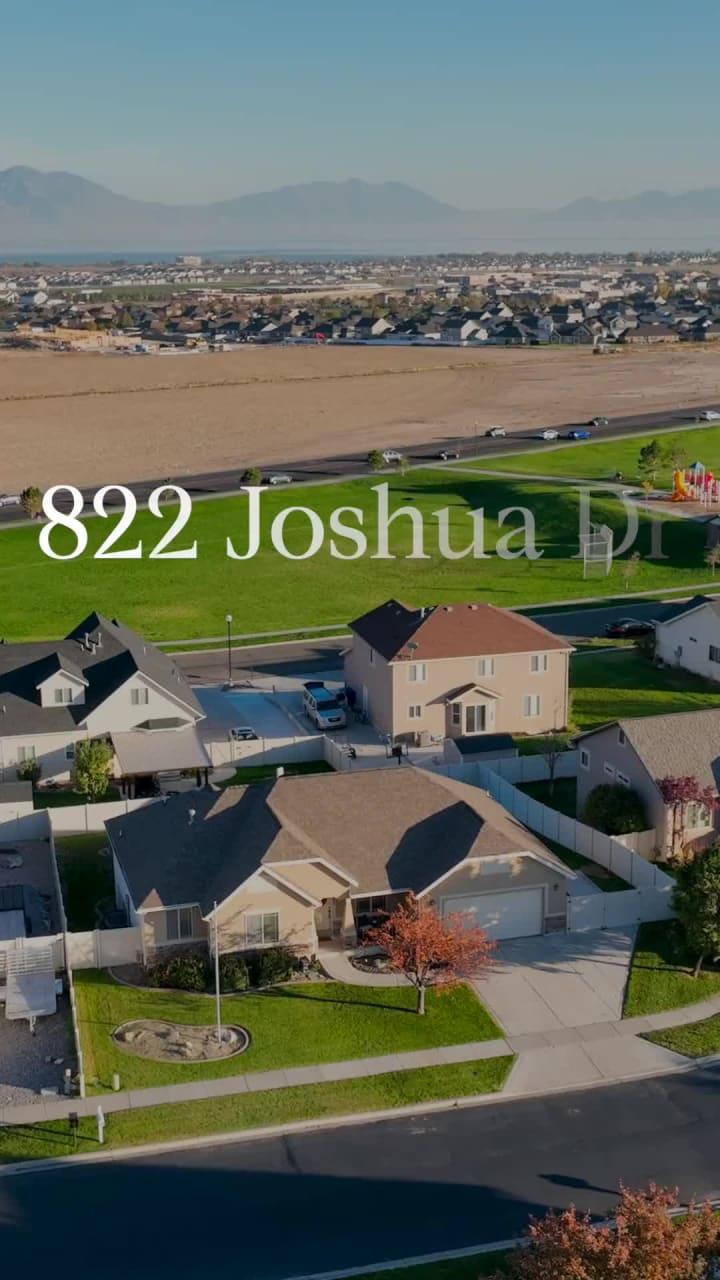 822 N Joshua Dr, Saratoga Springs, UT — video preview